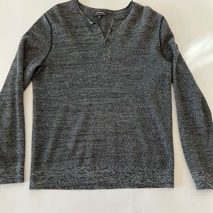 Express long sleeve shirt Henley